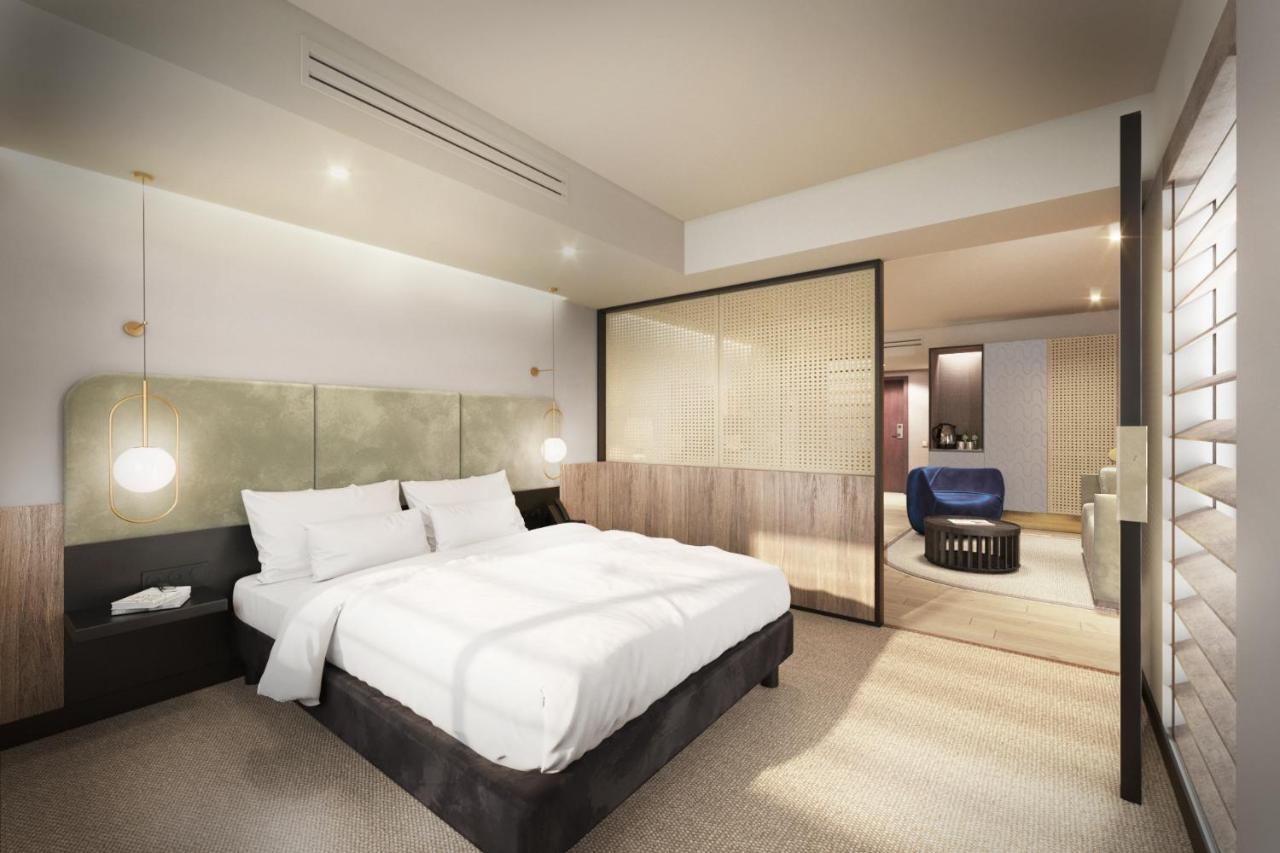 Junior Suite mit 1 Schlafzimmer, Queensize-Bett und Schlafsofa