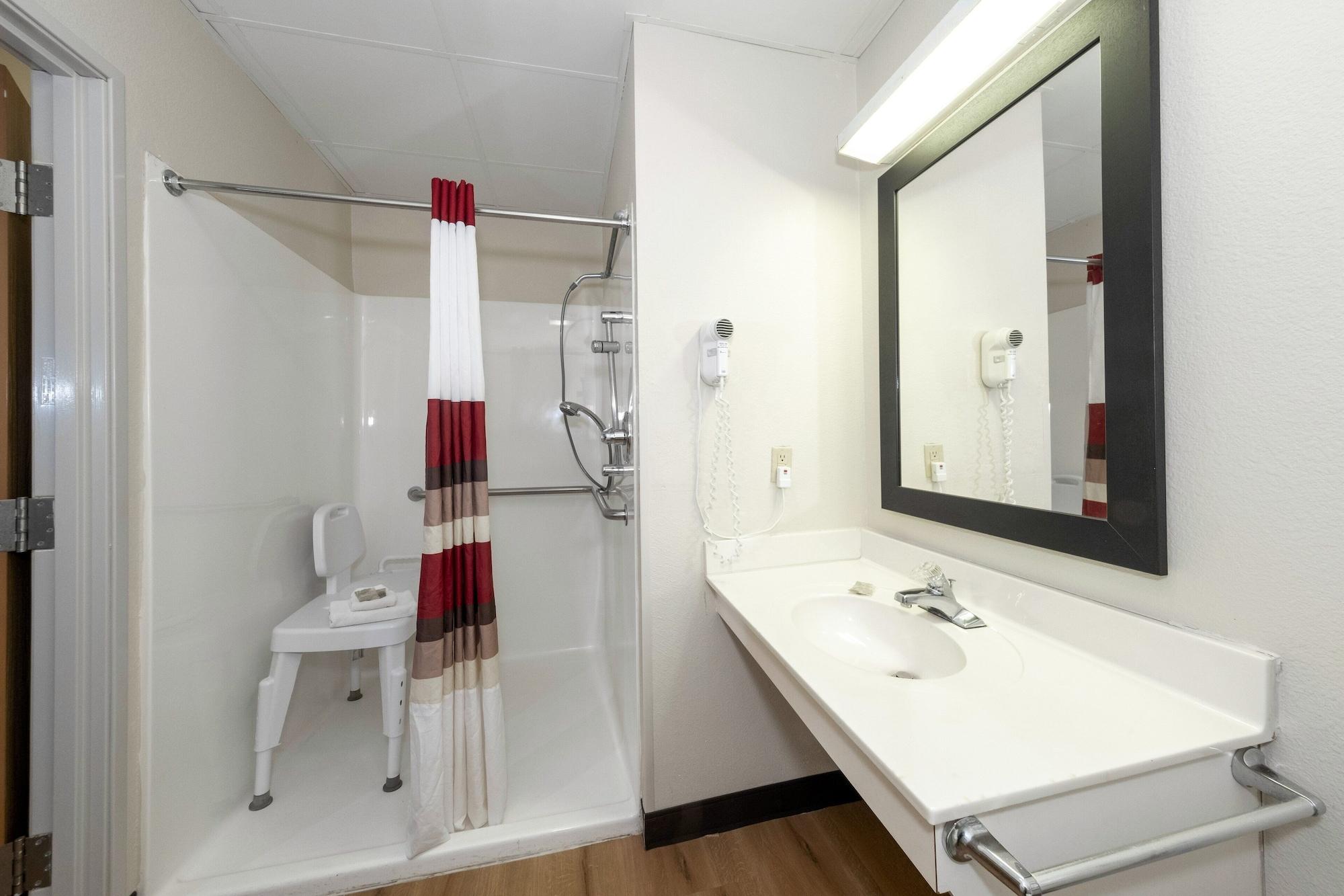 Deluxe Double Room with Two Double Beds - Disability Access/Roll-in Shower Non-Smoking
