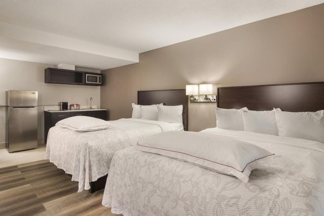 Premium Suite with Three Queen Beds with Kitchenette Smoke Free (Upgraded Bedding and Snack Box),1247982328:JPEG