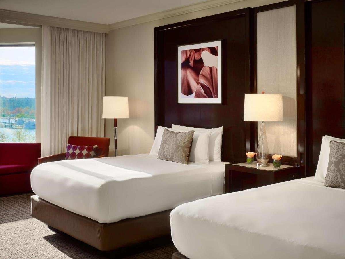 Two Queen Beds with Harbor View