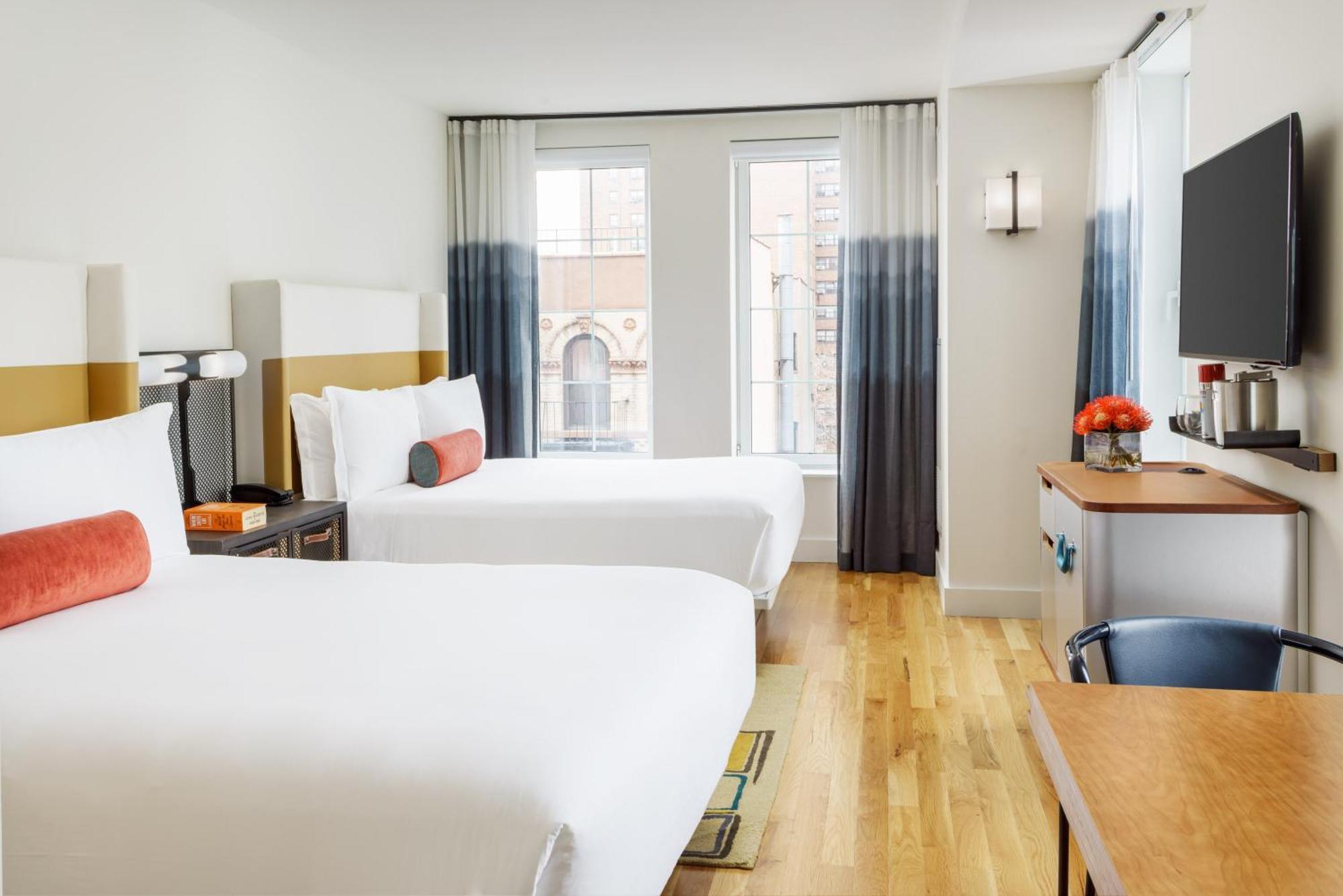 Chambre Standard avec 2 Lits Queen-Size - Vue sur Ville