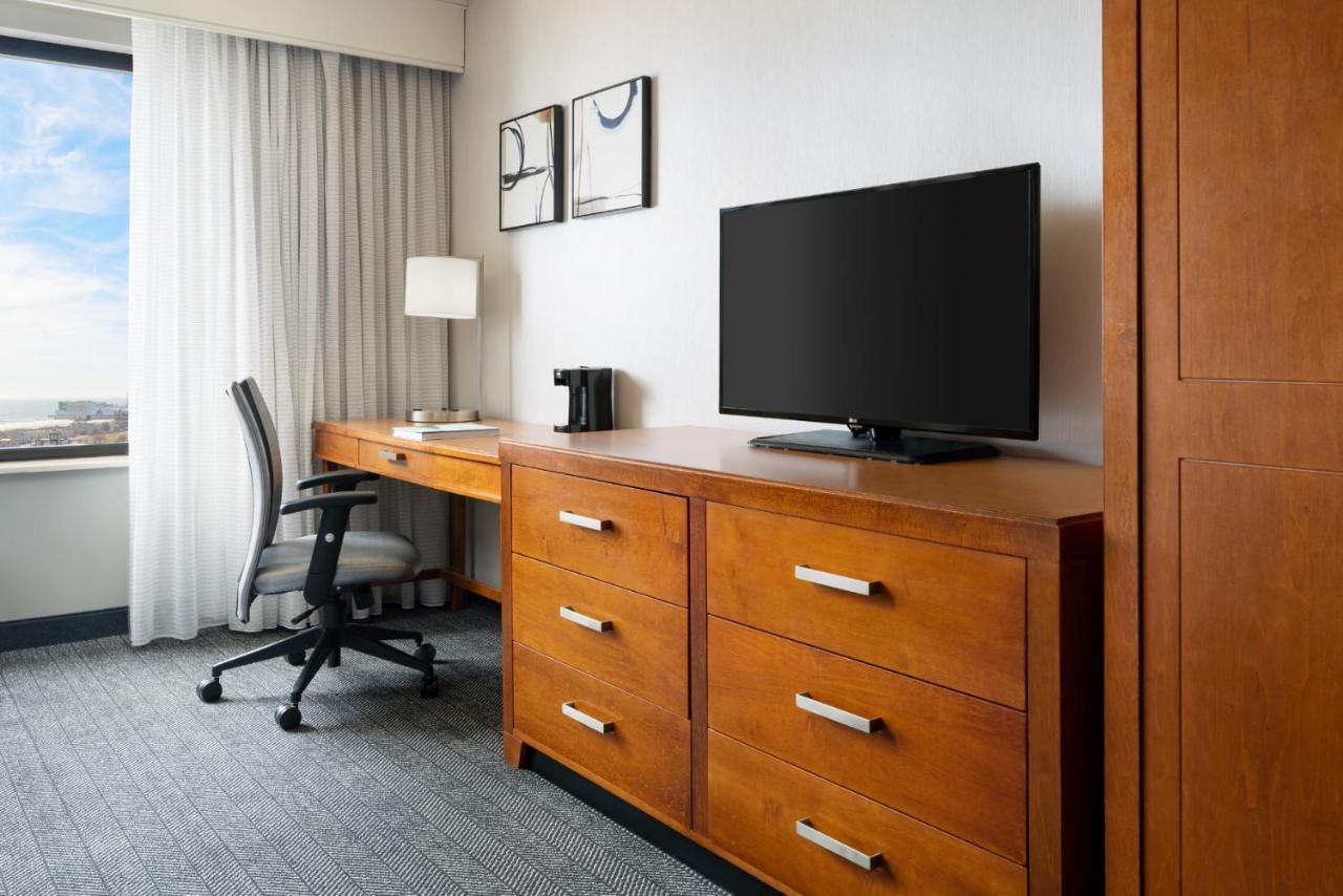 Double Room with Two Double Beds and Roll-n Shower - Mobility and Hearing Accessible