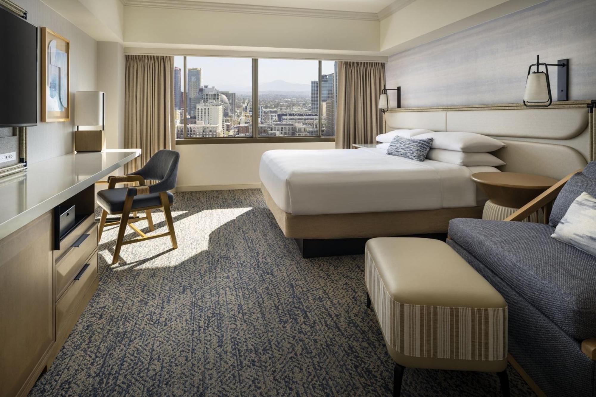 Guest room, 1 King, City view