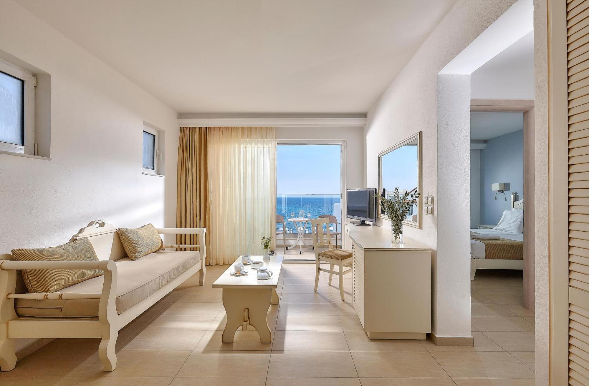 Premium Familienunterkunft mit 2 Zimmern und Meerblick