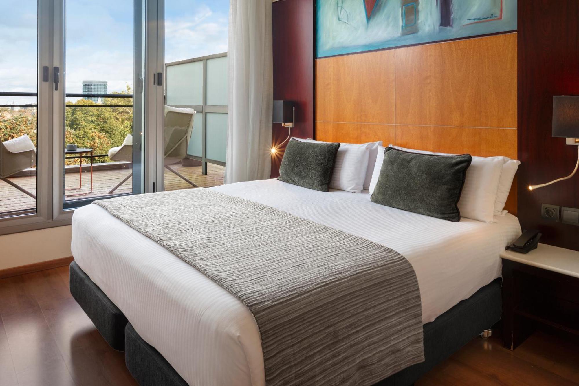 Chambre Double ou Lits Jumeaux Premium avec Terrasse