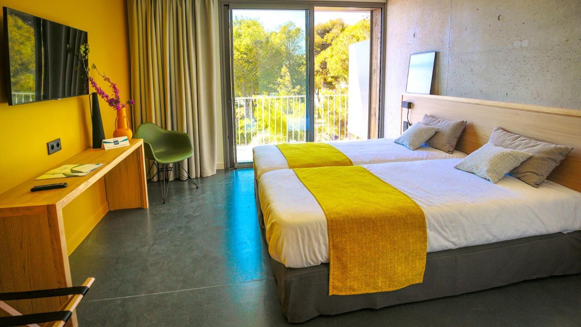 Chambre Lits Jumeaux - Vue sur Jardin