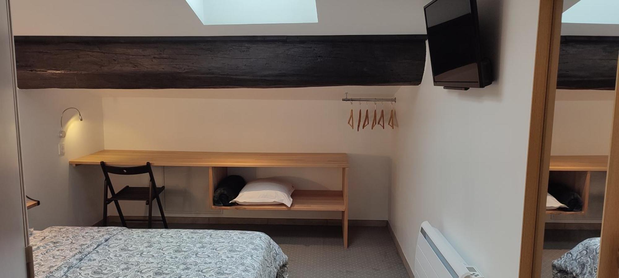 Chambre Double Standard avec Velux