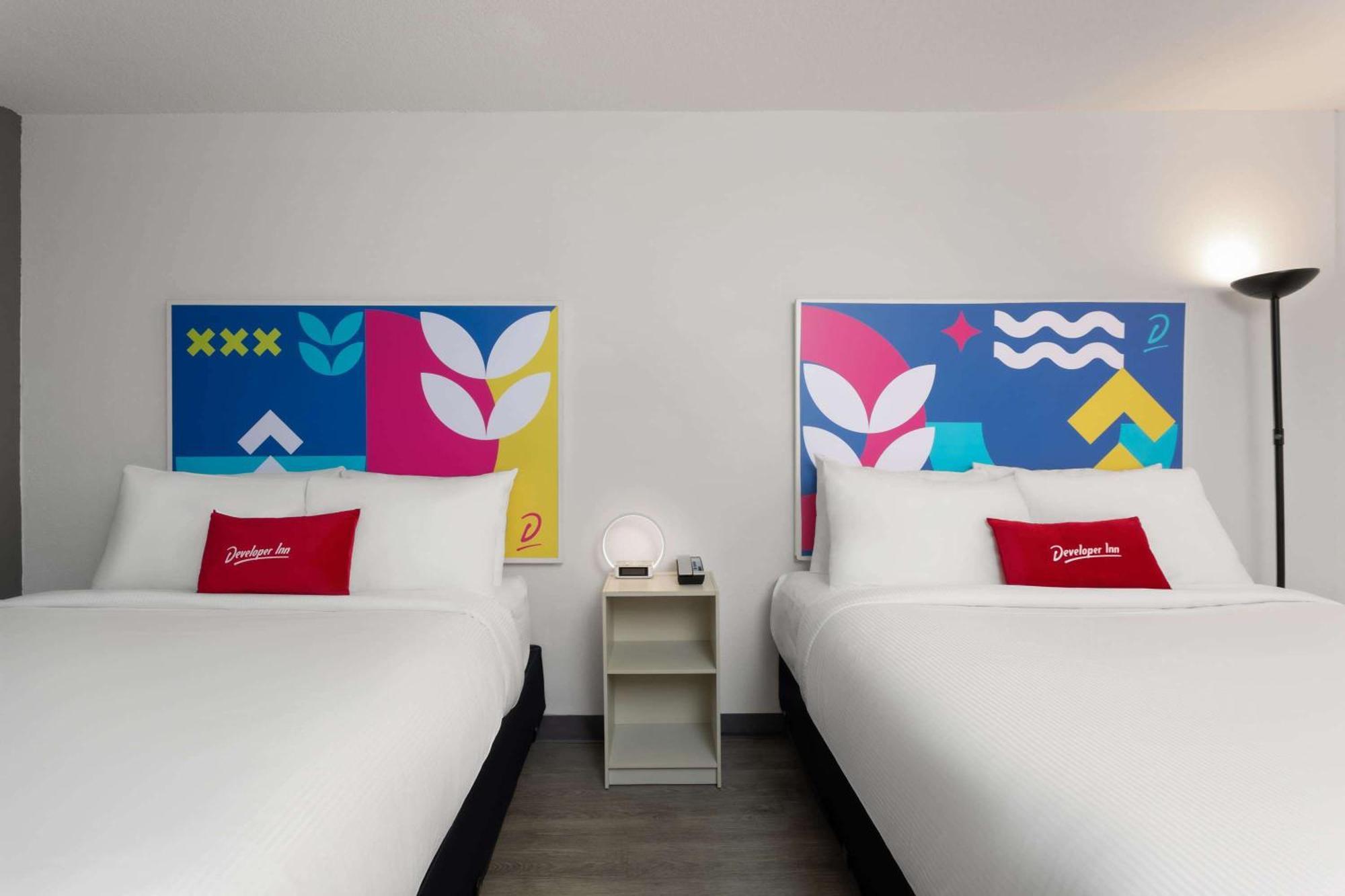 Quarto Queen com 2 Camas Queen-Size - Não Fumantes