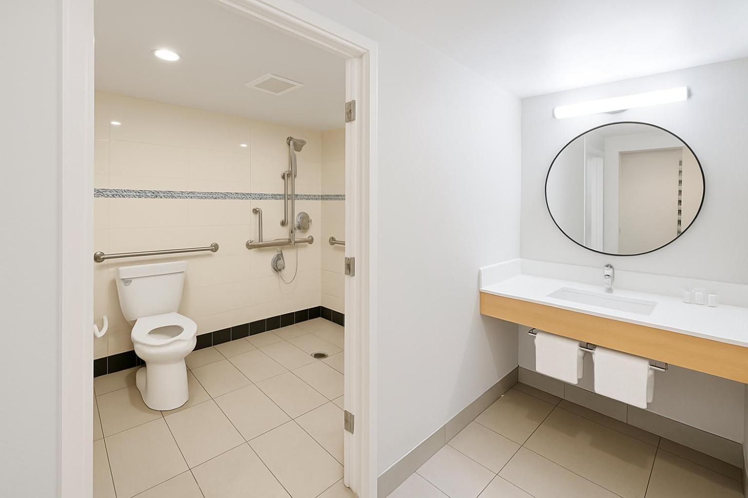 Hébergement 1 Lit King-Size - Accessible aux Personnes à Mobilité Réduite
