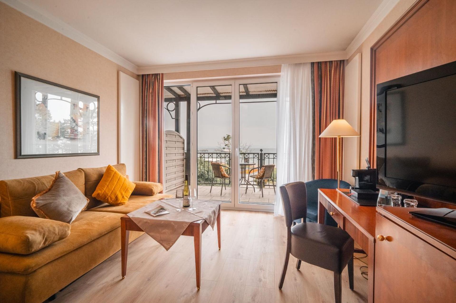 Baltic Deluxe Zimmer mit Balkon zur Meerseite