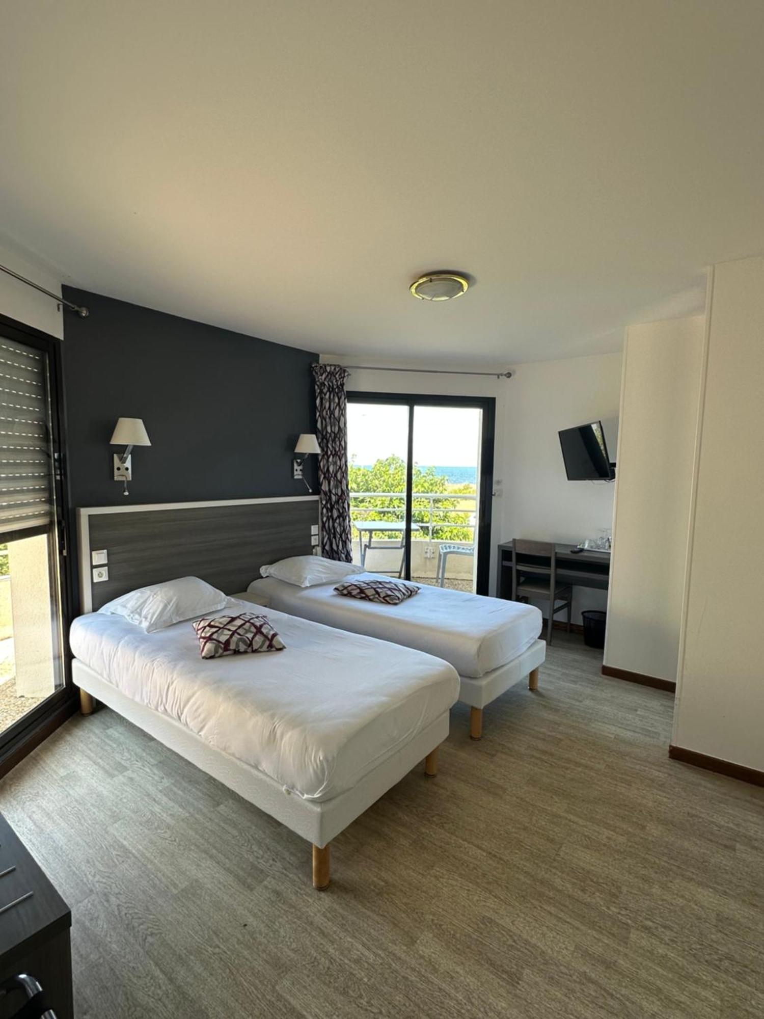Chambre Double Deluxe avec Balcon - Vue sur Mer