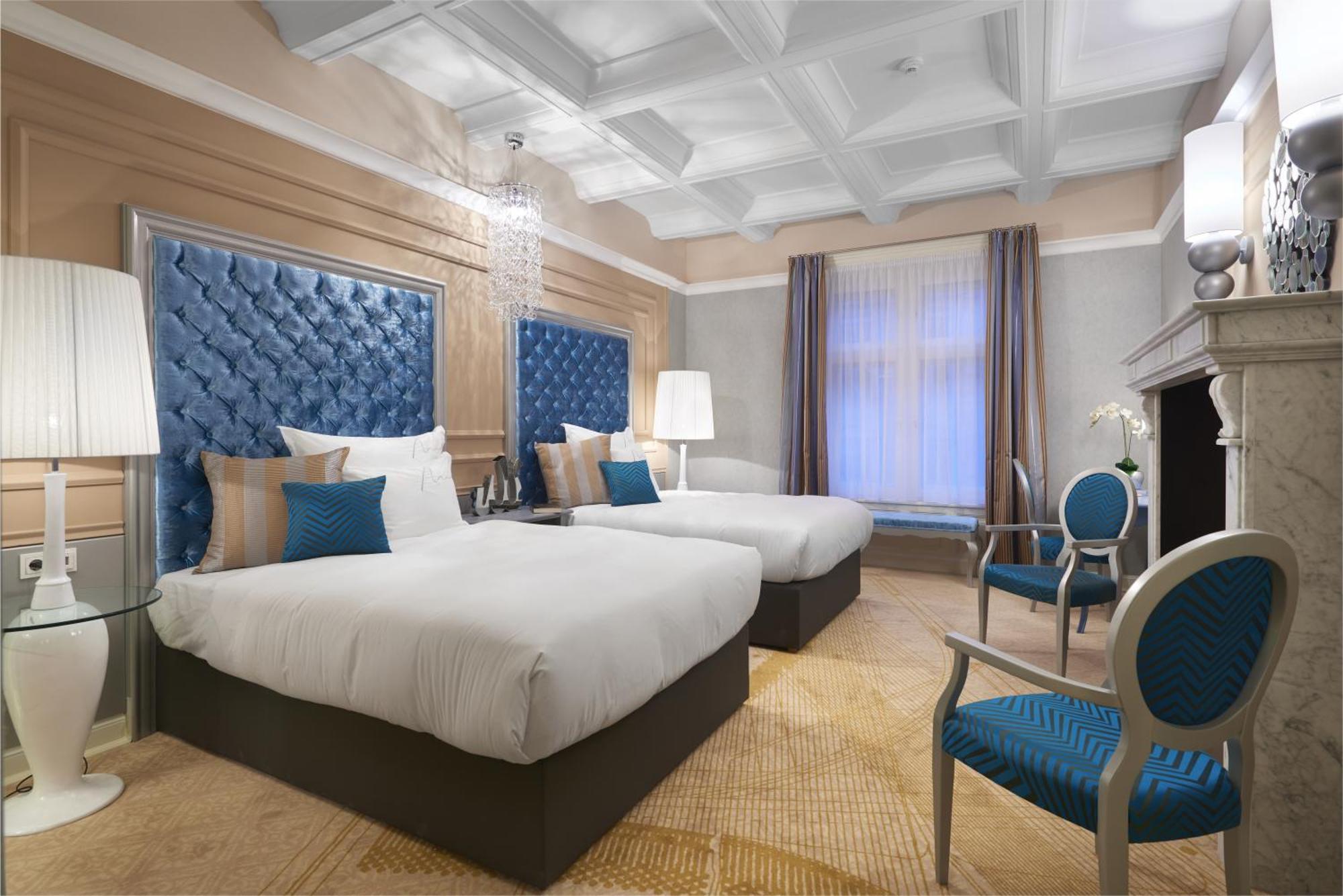 Grand Luxe Kamer met 2 Tweepersoonsbedden