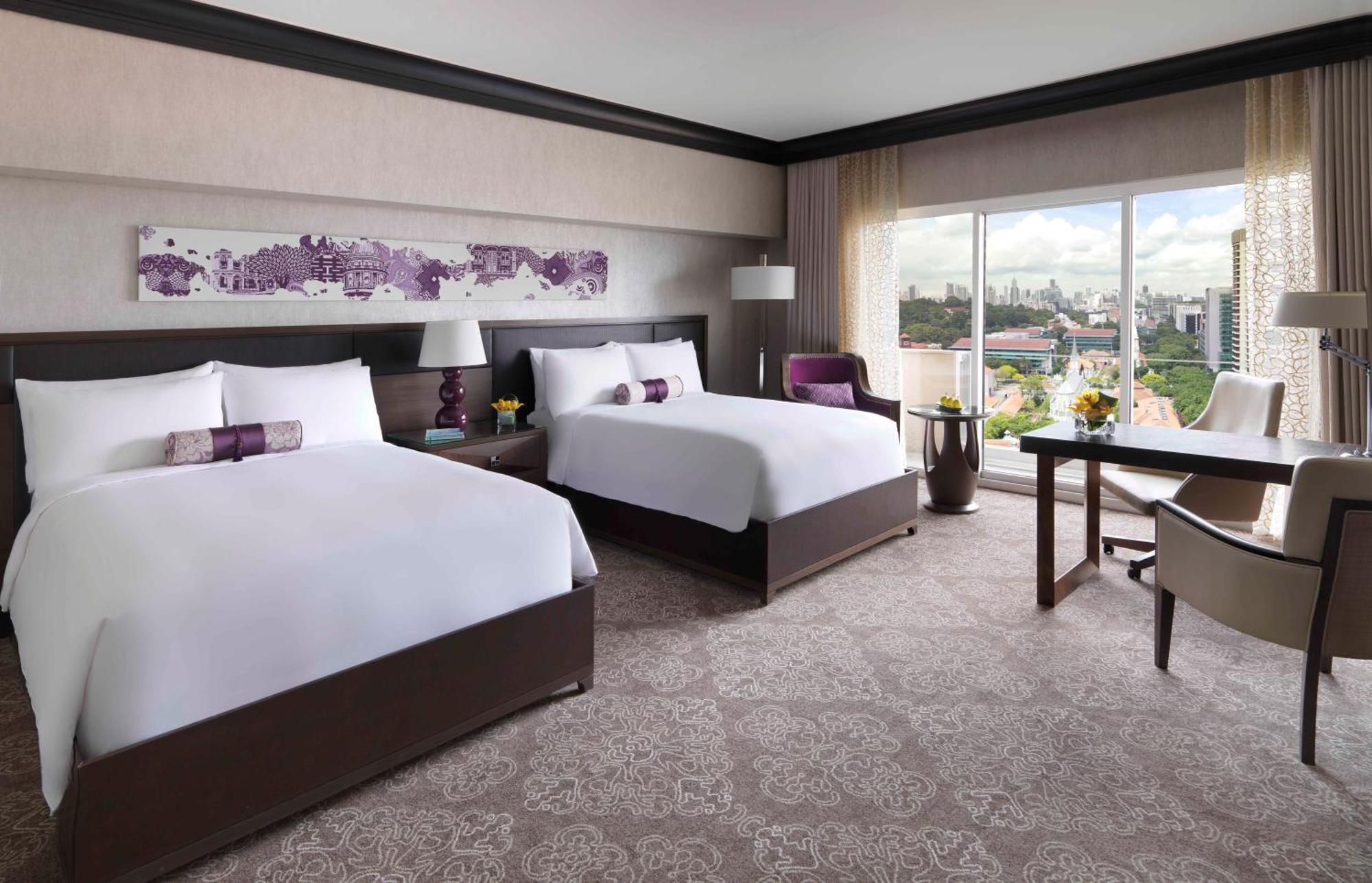 Hébergement Fairmont avec 2 Lits Doubles et Balcon