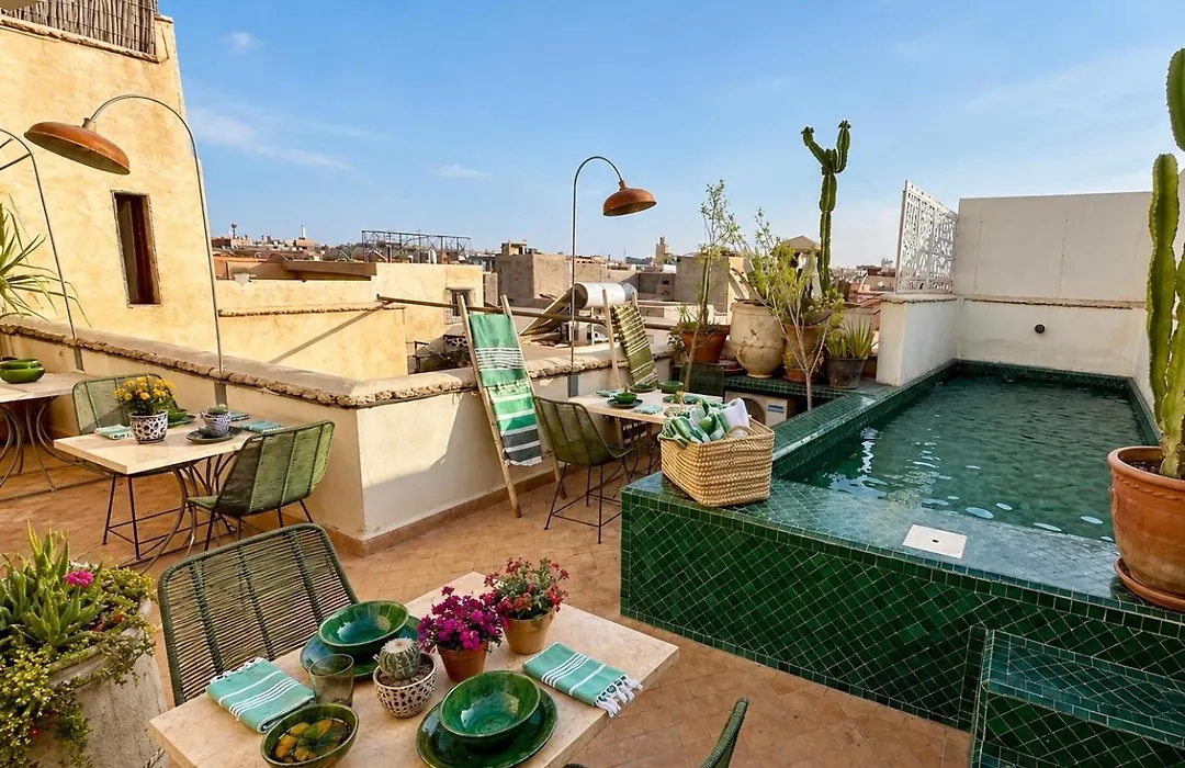 103 Riad Chelsie Pool RoofTop&Hammam-1