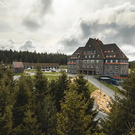 Naturhotel Sachsenbaude Oberwiesenthal - Indoor-Pool&Outdoor-Whirlpool-2