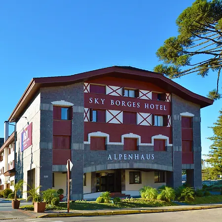 Sky Borges Hotel Alpenhaus - Gramado-3