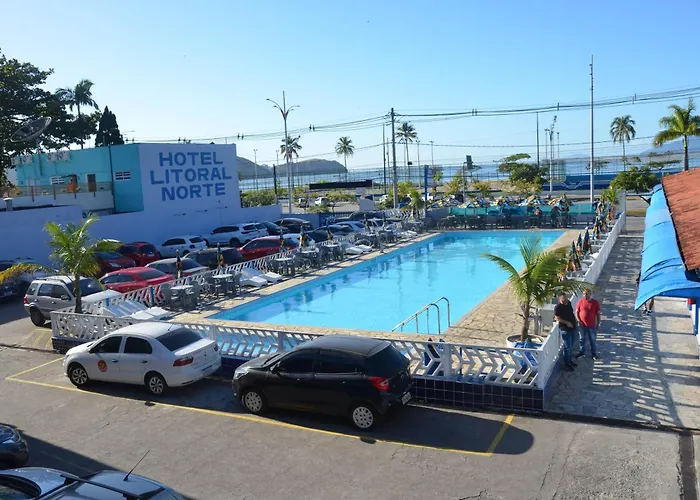Hotéis centrais de Caraguatatuba 