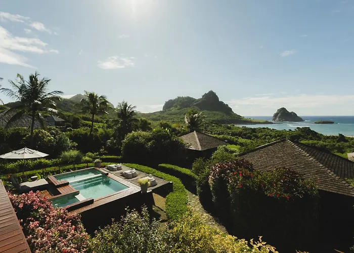 Hotéis centrais de Fernando de Noronha 