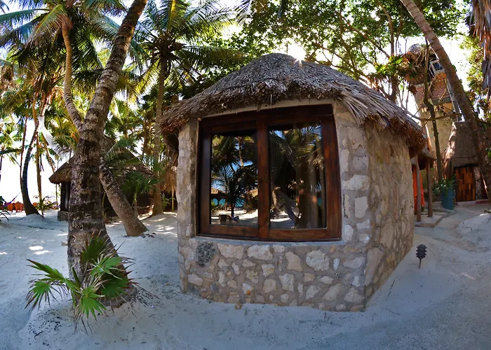 Hotel Diamante K - Inside Tulum National Park