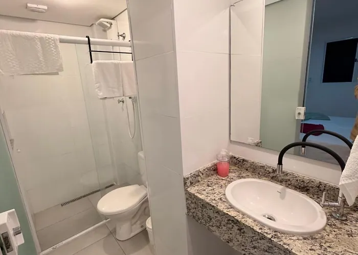 Hotéis centrais de Aguas de Sao Pedro 