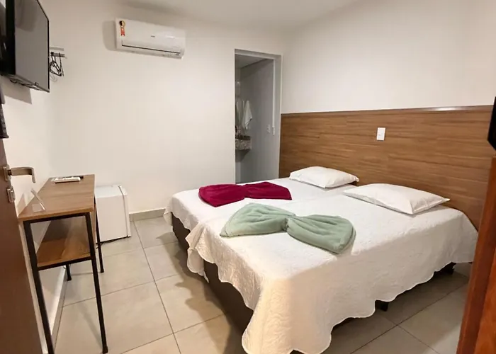Hotéis centrais de Aguas de Sao Pedro 