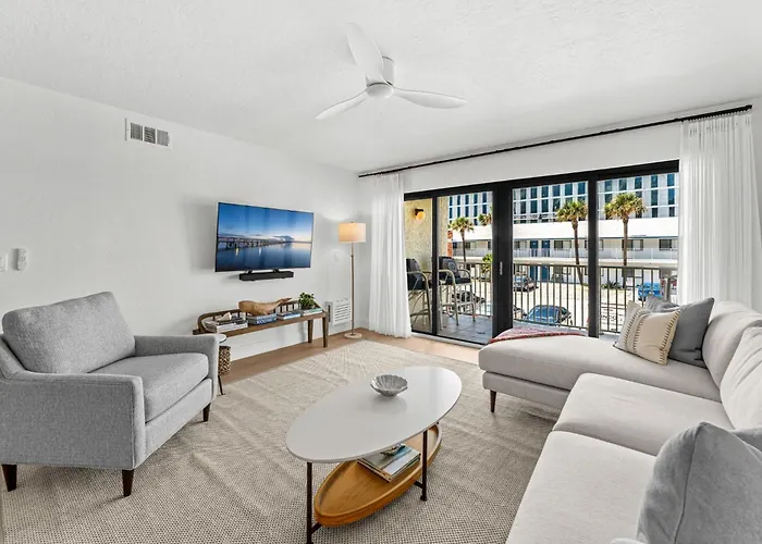 Sandcastles - Cocoa Beach Oceanfront Condos With Heated Pool Tennis Pet-Friendly