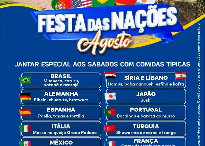Hotéis centrais de Serra Negra (Sao Paulo) 