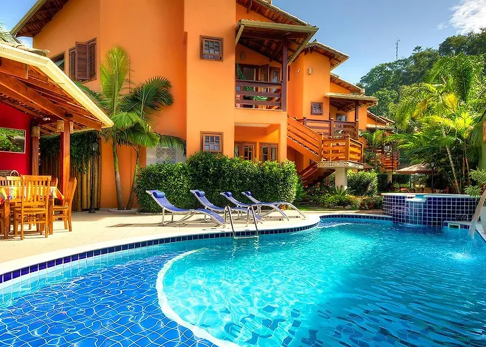 Hotéis centrais de Paraty 